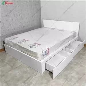 تخت خواب دونفره تمام ام دی اف BL00115 مبلمان فرنا مدل 1141639