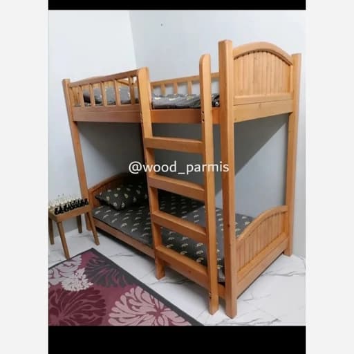 تخت دوطبقه نوجوان مبلمان فرنا مدل 1141559