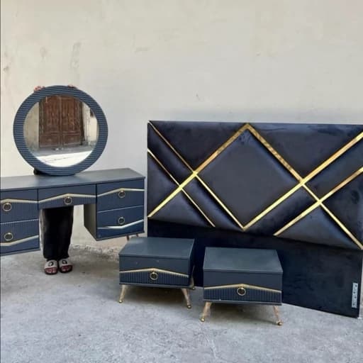 سرویس خواب دونفره و تک نفره مبلمان فرنا مدل 1141540