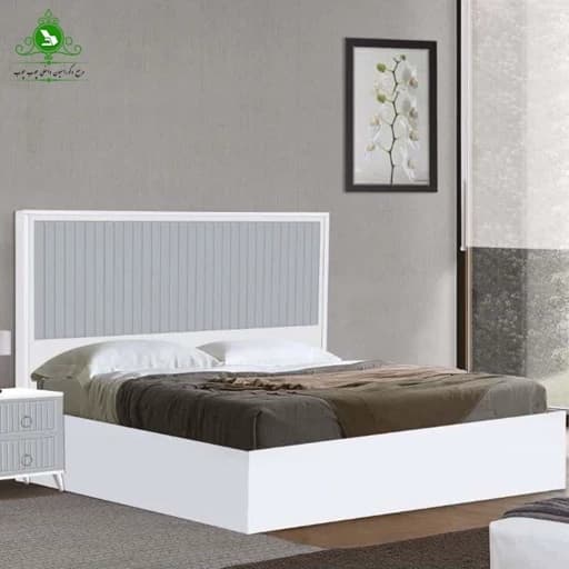 تخت خواب دو نفره مدل مروارید مبلمان فرنا مدل 1141534