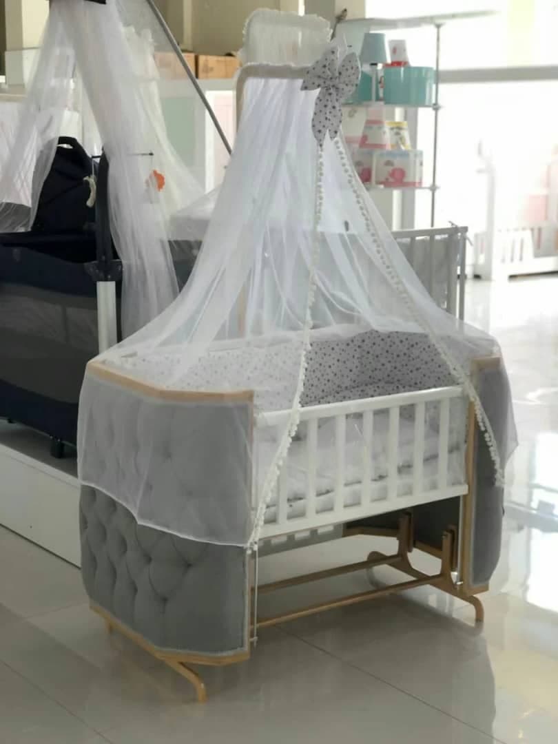تخت و گهواره الیت لمسه مبلمان فرنا مدل 1141522 — تصویر ۳