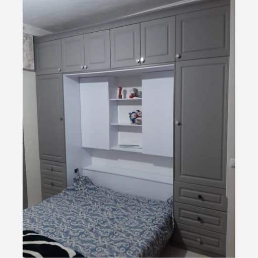 تخت کمجا دونفره نئوکلاسیک طوسی مبلمان فرنا مدل 1141502