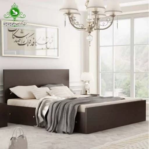 تخت خواب دو نفره مدل رامش مبلمان فرنا مدل 1141498