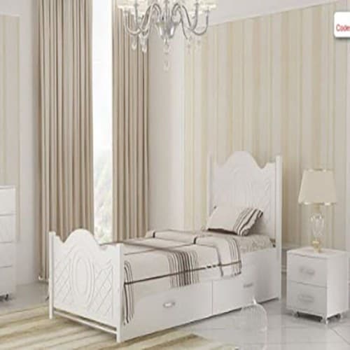 تخت خواب یک نفره مدل آرامش بدون کشو بدون تشک بدون کفی مبلمان فرنا مدل 1141479 — تصویر ۲