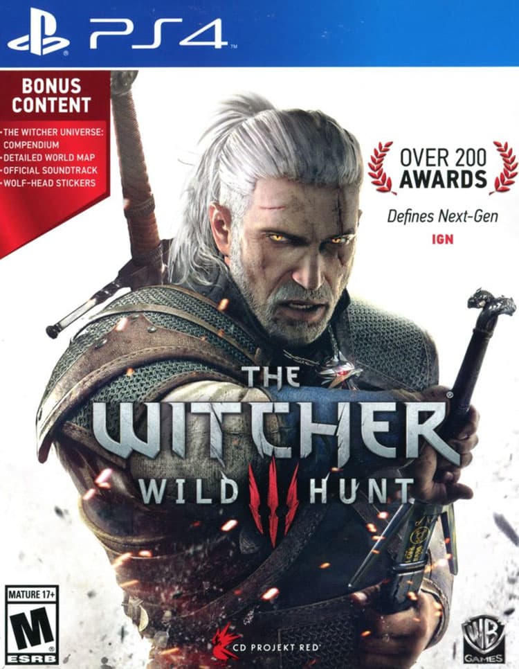 بازی کارکرده The Witcher 3: Wild Hunt برای PS4