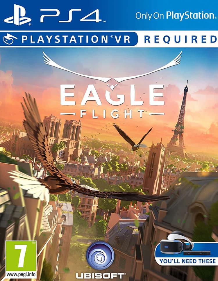 بازی کارکرده Eagle Flight VR برای PS4