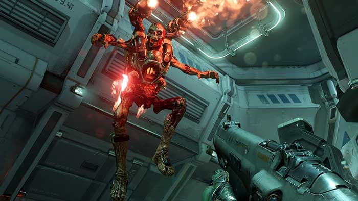 بازی کارکرده DOOM برای PS4 — تصویر ۲