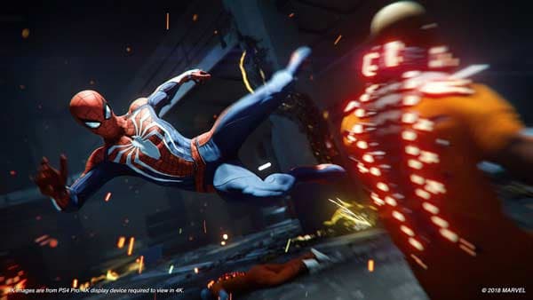 بازی کارکرده Marvel’s SpiderMan برای PS4 — تصویر ۳