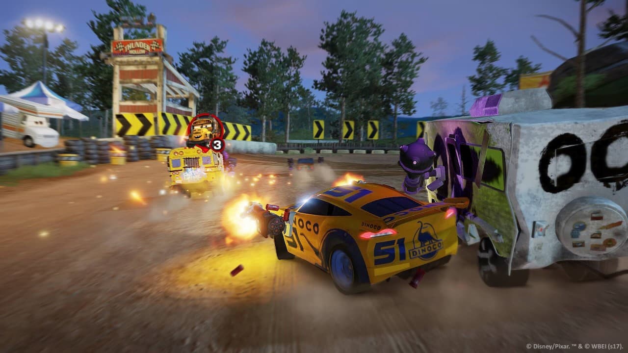 بازی کارکرده Cars 3 : Driven to Win برای PS4 — تصویر ۵