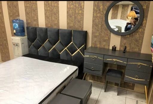 سرویس خواب 2 نفره مدل عروس کد 28 مبلمان فرنا مدل 1141343