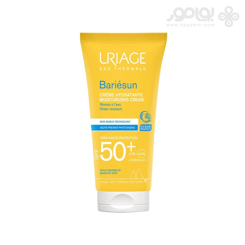 ضد آفتاب اوریاژ بریسان SPF50 حاوی فاکتورهای مرطوب کننده حجم 50 میل