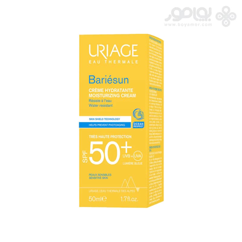 ضد آفتاب اوریاژ بریسان SPF50 حاوی فاکتورهای مرطوب کننده حجم 50 میل — تصویر ۲