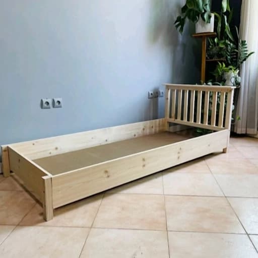 تخت خواب چوبی کودک تحویل در باربری مقصد مبلمان فرنا مدل 1141319