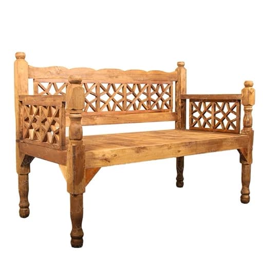 تخت سنتی خام 120 در 60 مبلمان فرنا مدل 1141318