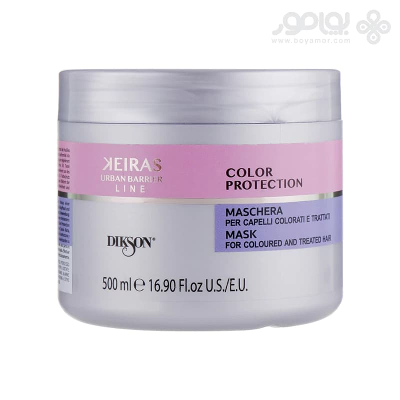 ماسک موی دیکسون کیراس مدل COLOR PROTECTION حجم 500 میل