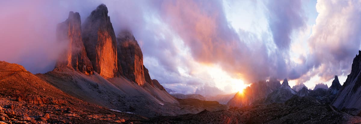 پازل ۱۰۰۰ تکه پانوراما سه قله