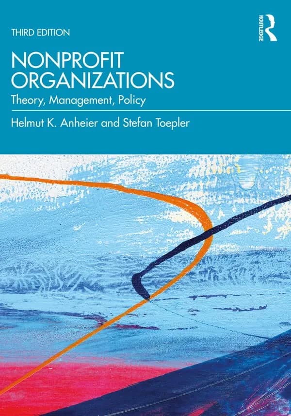 و دانلود نسخه کامل کتاب زبان اصلی Nonprofit Organizations: Theory, Management, Policy 3rd Edition PDF | دانلود کتاب خارجی
