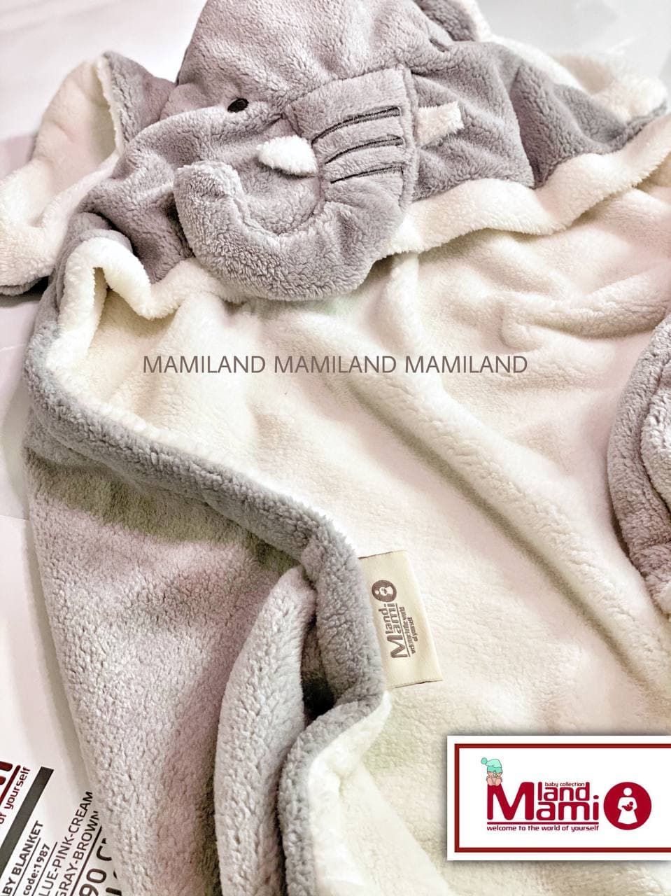 پتو فیل کلاه دار مامی لند Mami Land — تصویر ۲