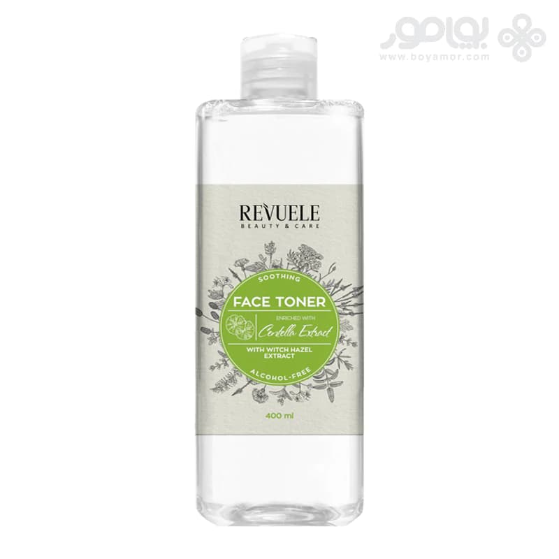 تونر تسکین دهنده روئل مدل Centella Extract حجم 400 میل
