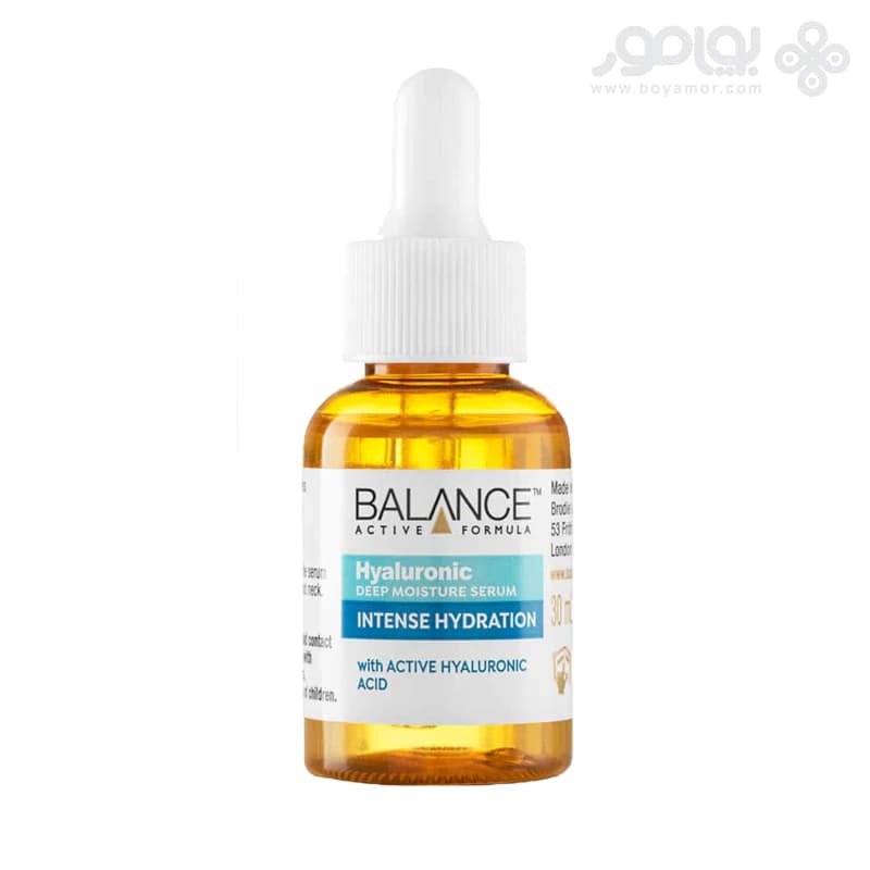 سرم مرطوب کننده بالانس مدل Hyaluronic حجم 30 میل
