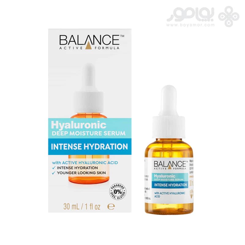 سرم مرطوب کننده بالانس مدل Hyaluronic حجم 30 میل — تصویر ۲