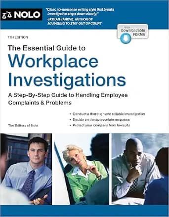 و دانلود نسخه کامل کتاب زبان اصلی Essential Guide to Workplace Investigations, The: A Step-By-Step Guide to Handling Employee Complaints & Problems PDF | دانلود کتاب خارجی