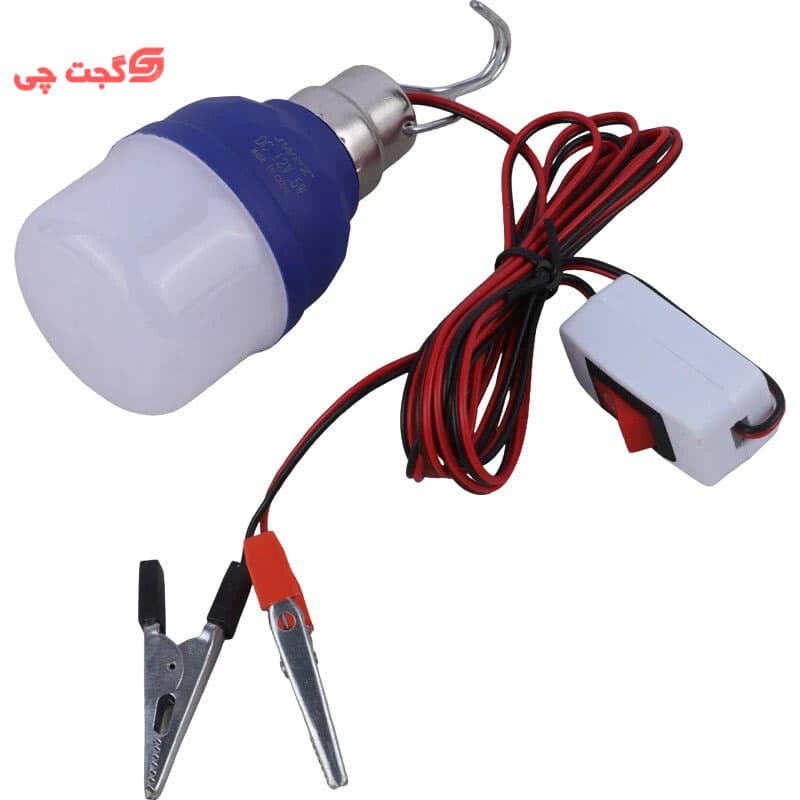 چراغ ماشینی آویزدار 5 وات کلیددار JWDZ LED — تصویر ۲
