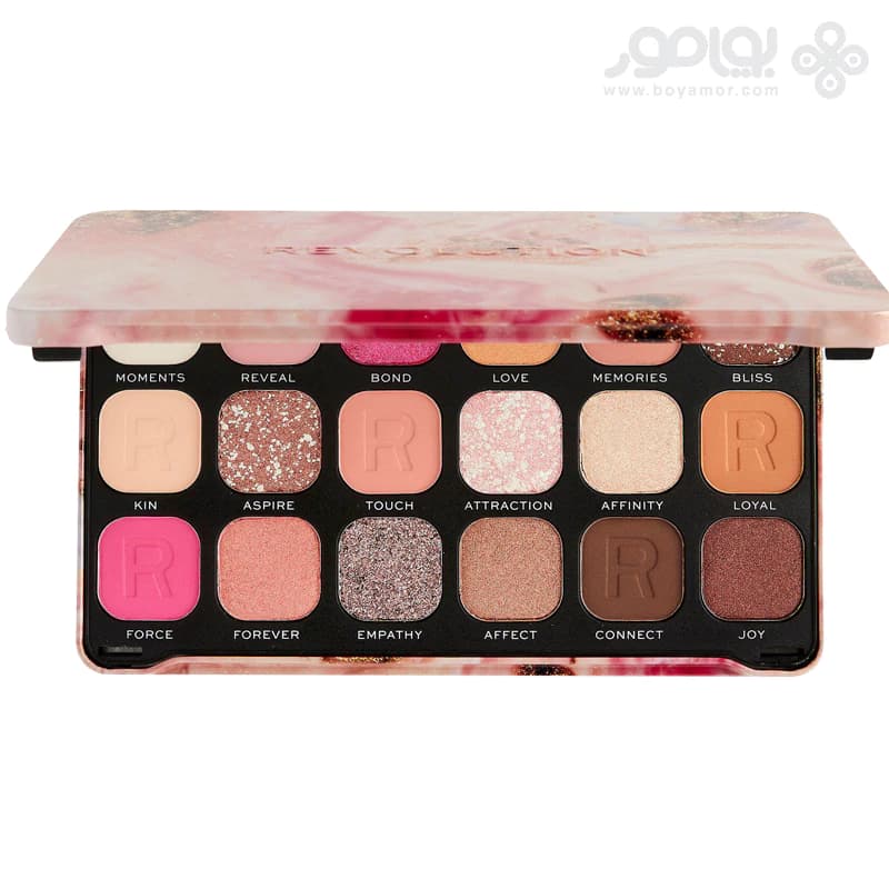 پالت سایه 18 رنگ رولوشن مدل Forever Flawless AFINITY