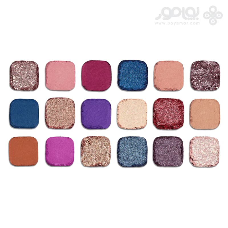 پالت سایه 18 رنگ رولوشن مدل Forever Flawless Eutopia — تصویر ۴
