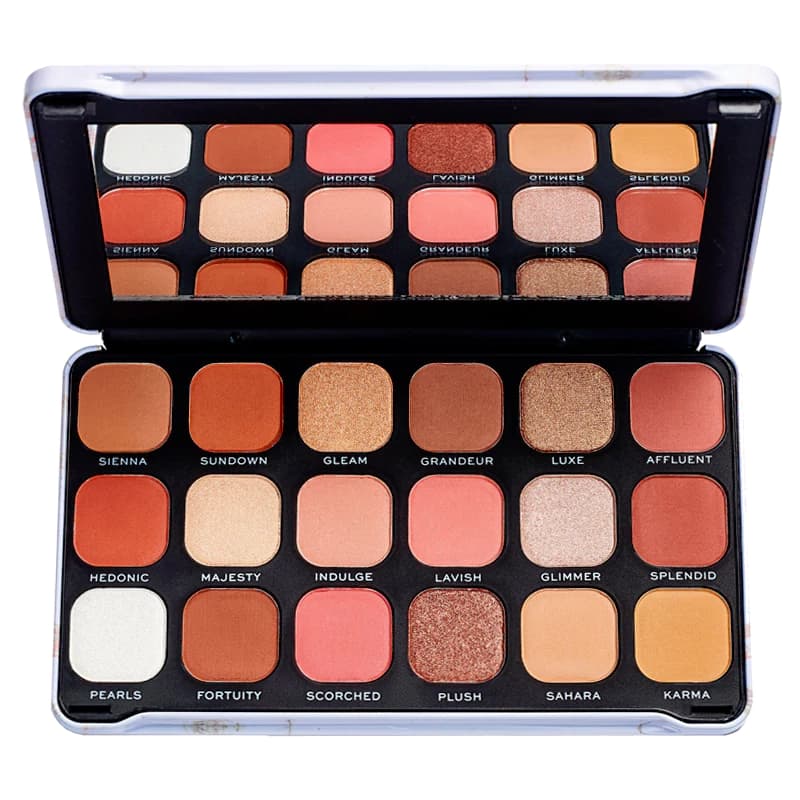 پالت سایه 18 رنگ رولوشن مدل Forever Flawless Decadent — تصویر ۲