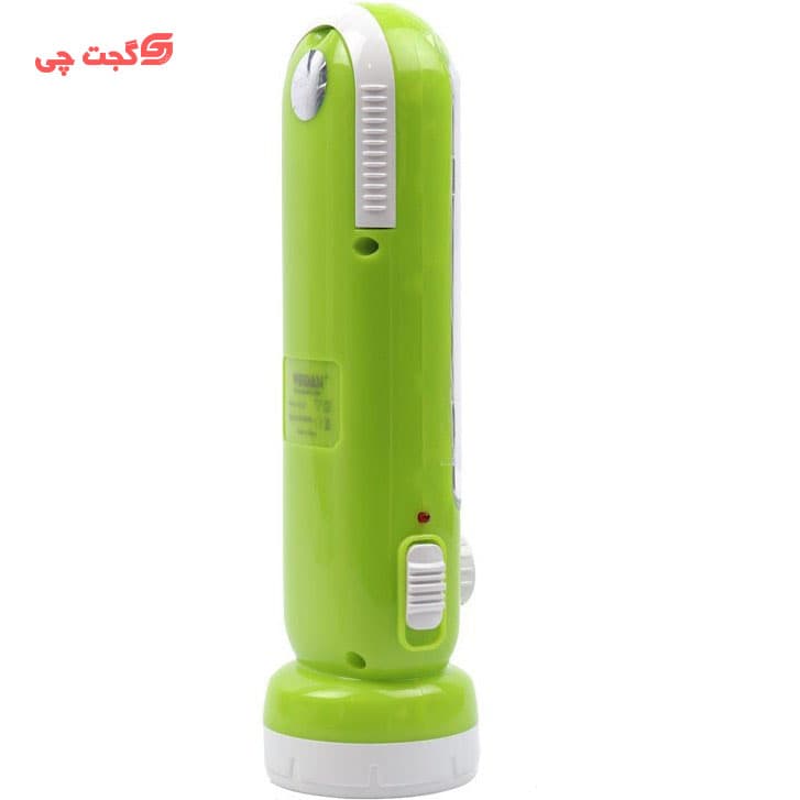 چراغ اضطراری ویداسی مدل WD-307 رنگ مهتابی — تصویر ۳