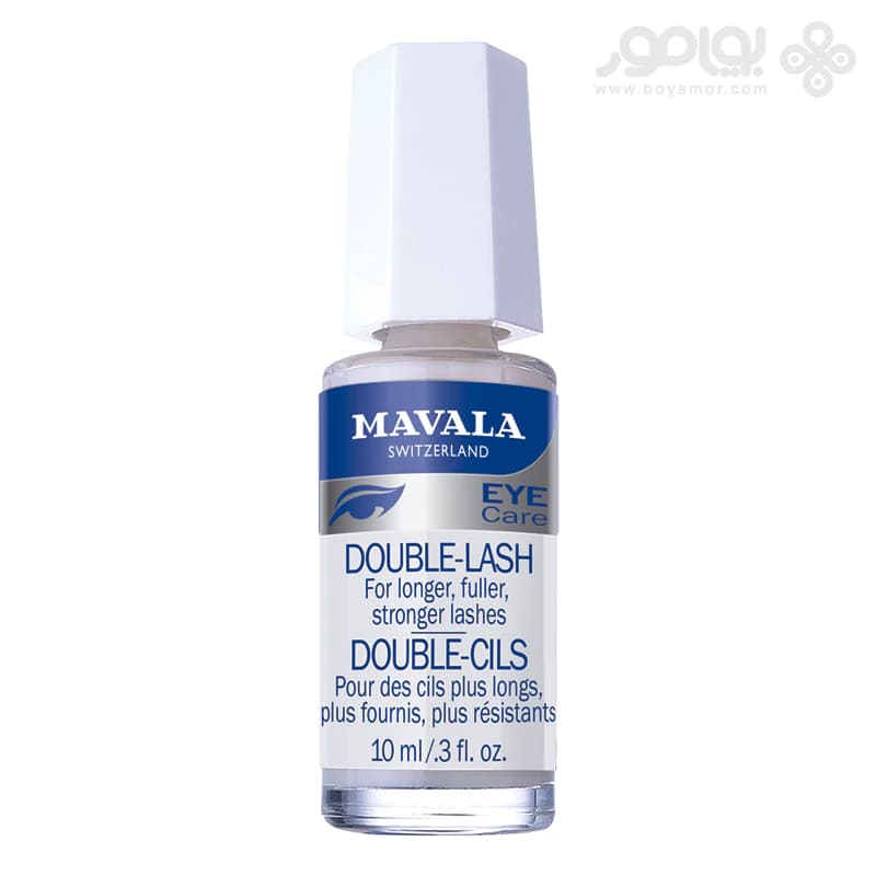 محلول تقویت مژه ماوالا مدل DOUBLE LASH حجم 10 میل