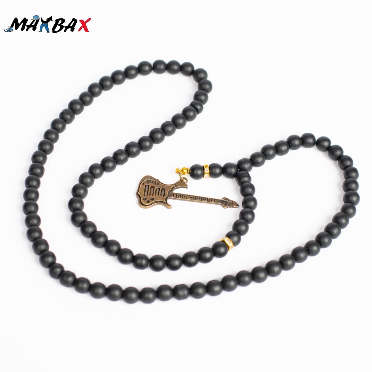 گردنبند طرح گیتار کد 3007