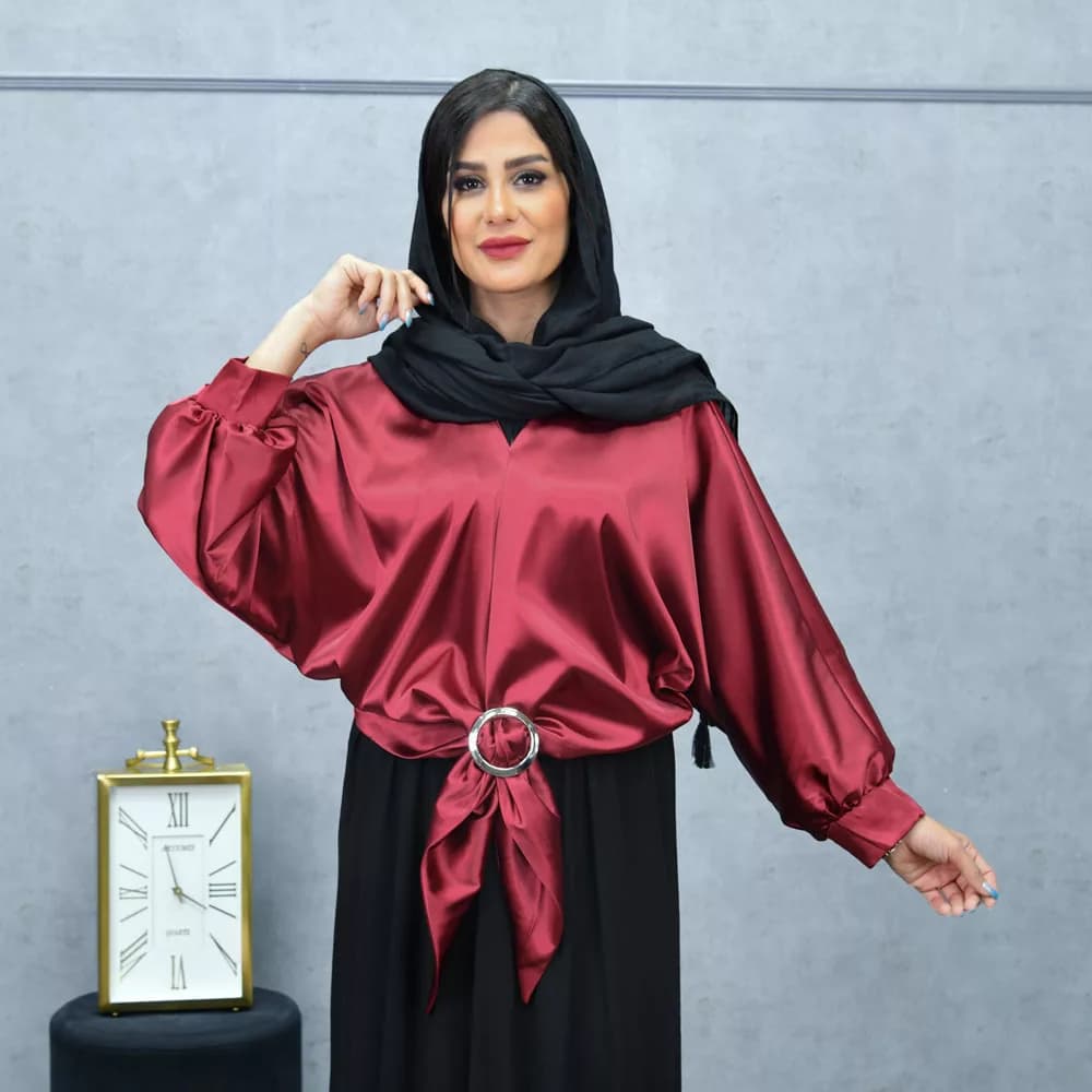 شومیز دخترانه جلوگره کد 25974