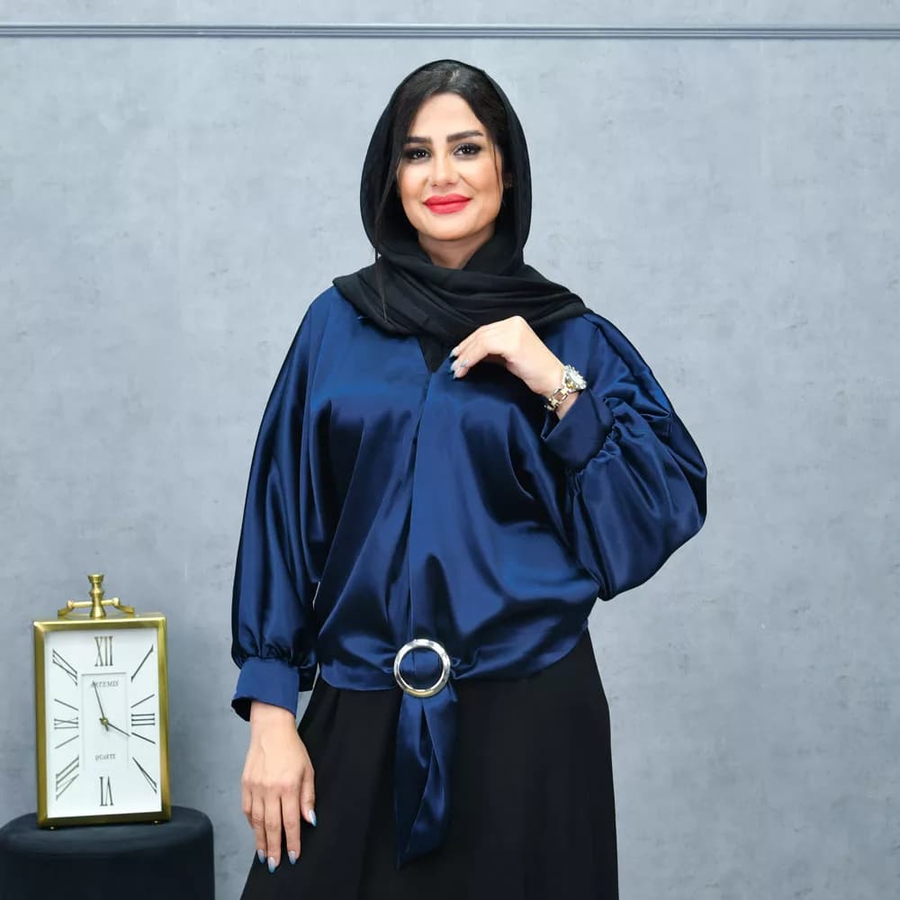 شومیز دخترانه جلوگره کد 25974 — تصویر ۸