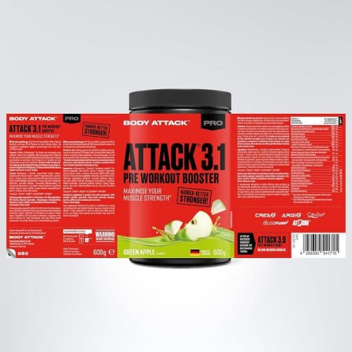 پری اتک 3.1 پمپ بادی اتک Body Attack PRE ATTACK 3.1 — تصویر ۲