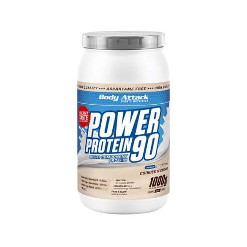 پاور پروتئین 90 بادی اتک 1 کیلوگرم BODY ATTACK POWER PROTEIN 90