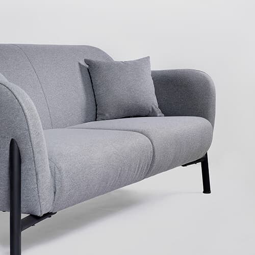 مبل اداری دو نفره فلین – S90N2 گلدسیت — تصویر ۳