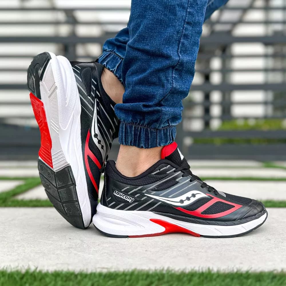 کتانی مردانه Saucony مشکی کد 25865