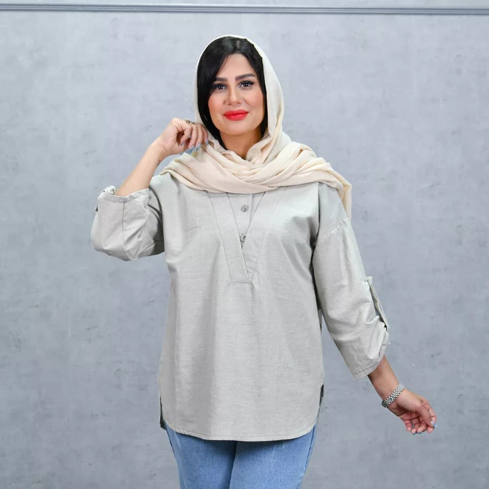 شومیز دخترانه کد 25818 — تصویر ۴