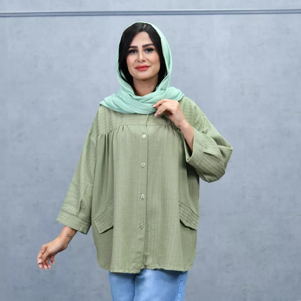 شومیز دخترانه کد 25822 — تصویر ۷