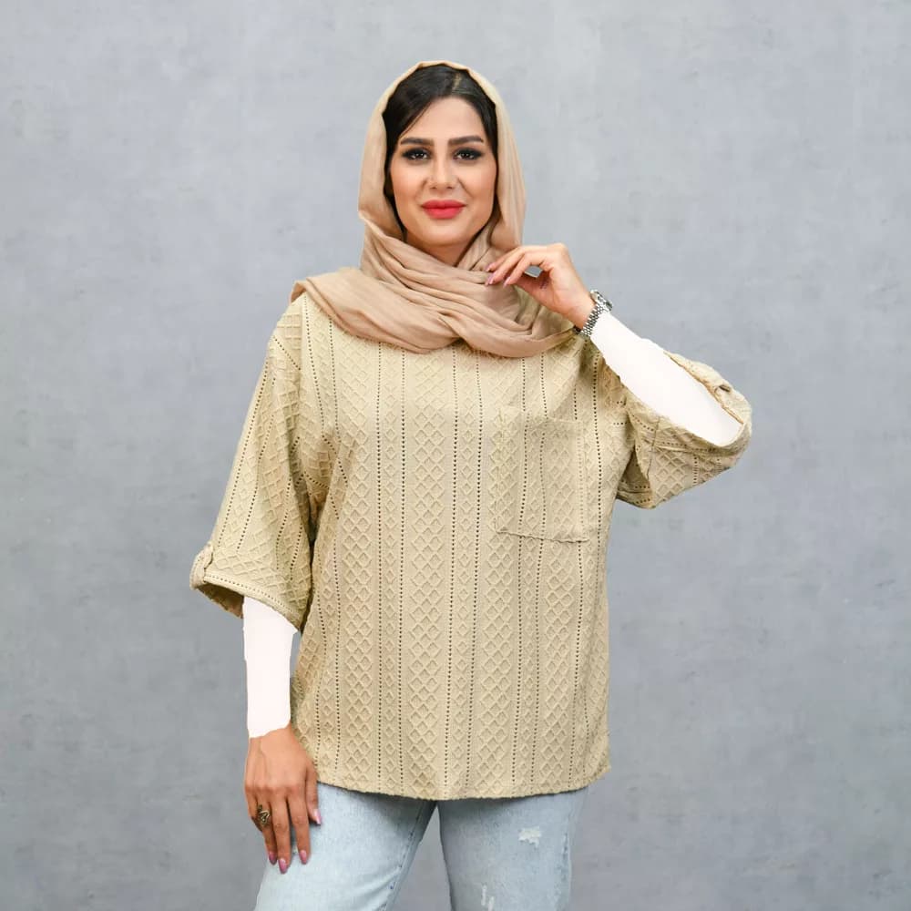 شومیز دخترانه کد 25814 — تصویر ۳