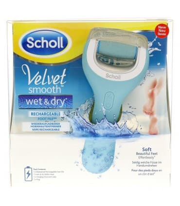 دستگاه سوهان پا شارژی و ضدآب مدل SCHOLL Velvet smooth Pedi