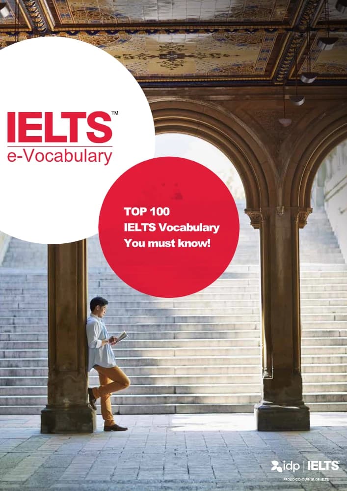 کتاب IELTS 100 IELTS Vocabulary Outline (۱۰۰ طرح واژگان آیلتس) نسخه انگلیسی PDF