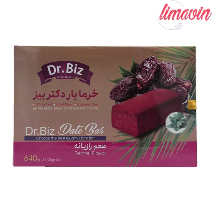 خرما بار تقویتی رایانه دکتر بیز 32 عددی