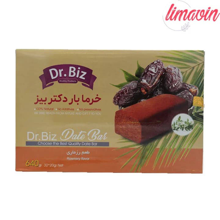 خرما بار انرژی زا رزماری دکتر بیز 32 عددی