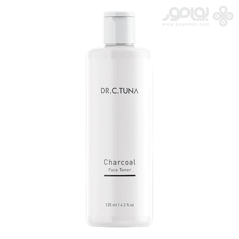 تونر جمع کننده منافذ دکتر تونا فارماسی مدل CHARCOAL حجم 125 میل