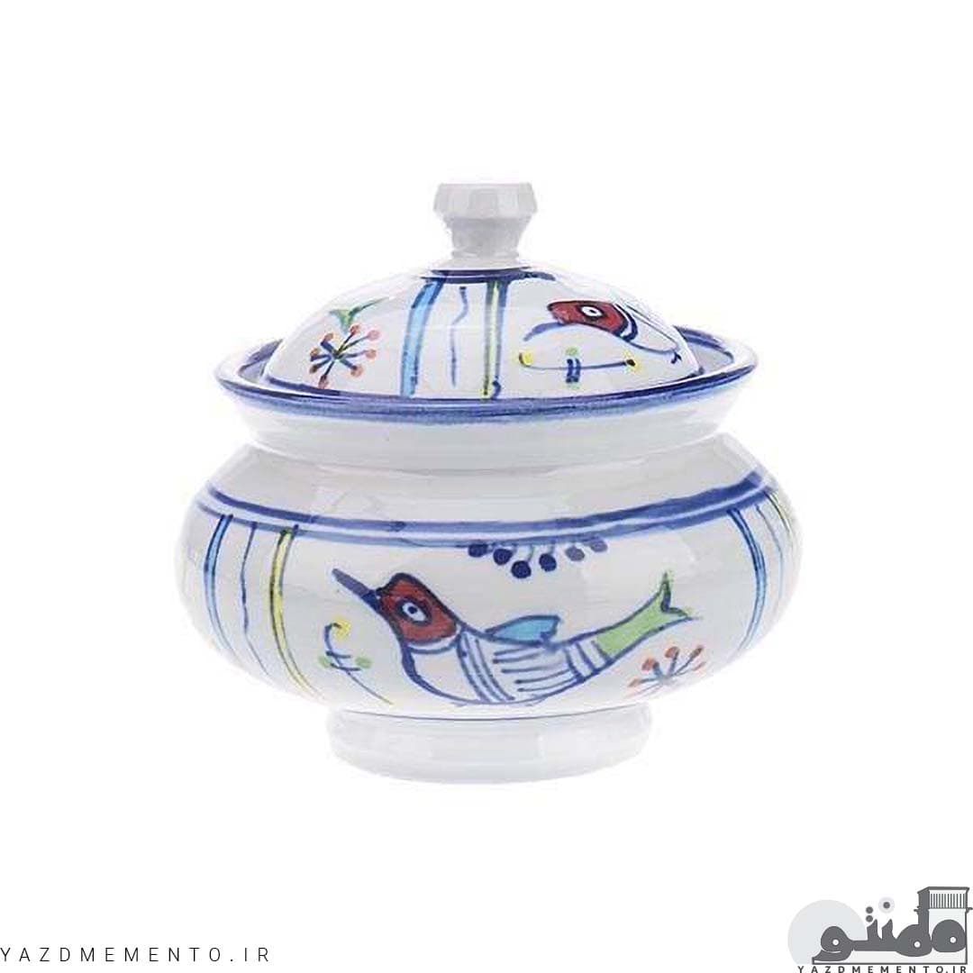 سرویس چای خوری 16 پارچه چینی مدل مرغ رنگی — تصویر ۳