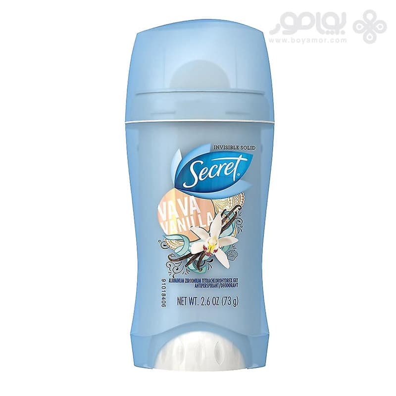 دئودورانت صابونی سکرت مدل COZY VANILLA وزن 73 گرم — تصویر ۲