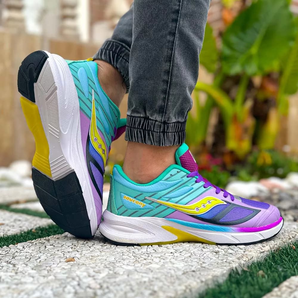 کتانی مردانه Saucony بنفش کد 25833